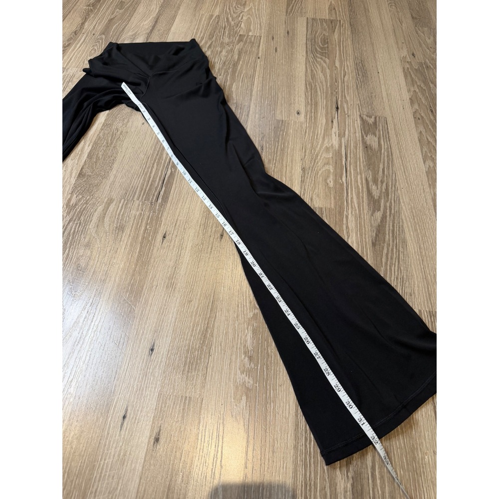 OFFLINE by Aerie Real Me Crossover Super Flare Leggings Black High Rise Pants XS - Picture 8 of 9